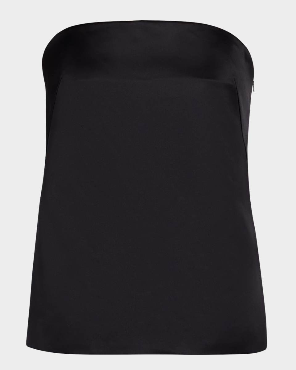 Ani Strapless Satin Top